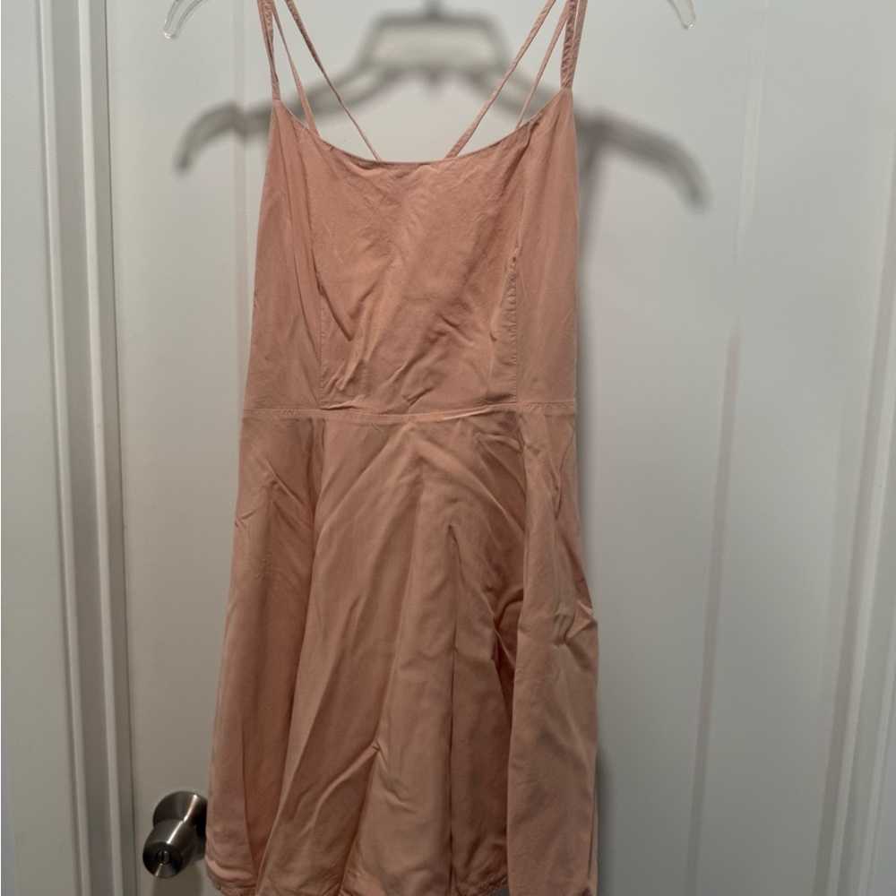 Forever 21 Blush Pink Strappy Dress
